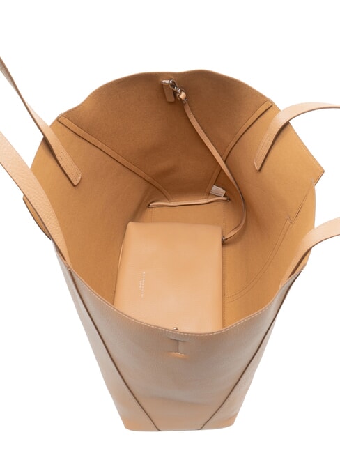 MAYA Geantă de cumpărături din piele lut - Genți femei