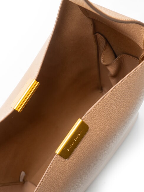 JO Geantă de umăr, piele lut - Genți femei