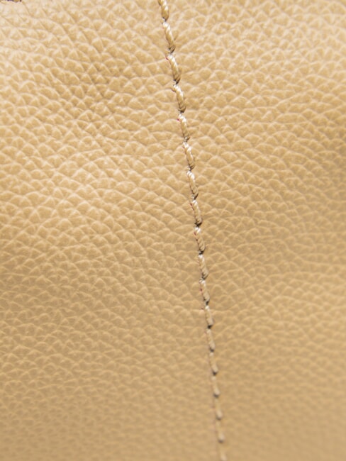 LETIZIA Geantă de umăr, piele unt abb. aur - Genți femei