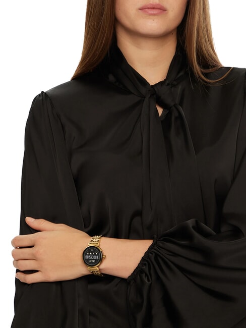 GLAM Ceas, ceas inteligent cu carcasă din aliaj de zinc și oțel aur - Ceasuri