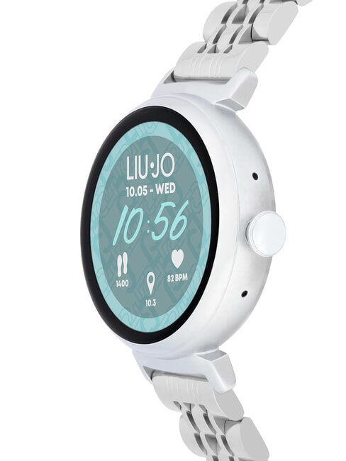 GLAM Ceas, ceas inteligent cu carcasă din aliaj de zinc și oțel argint - Ceasuri