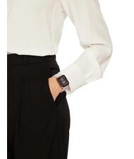 LIUJO VOICE MINI Ceas, ceas inteligent cu carcasă din silicon și oțel aur - Ceasuri - 4