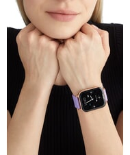 LIUJO VOICE ENERGY Ceas, ceas inteligent cu carcasă din silicon și aluminiu aur trandafir - Ceasuri - 4