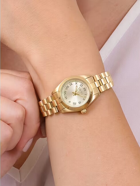 AIMABLE Ceas cu mecanism Miyota cal.2035 aur - Ceasuri