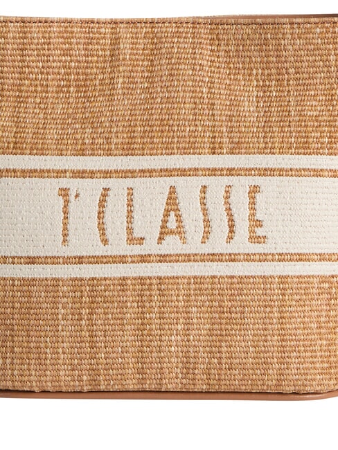 RAFIA COAST Geantă mică tip găleată TUTUN - Genți femei