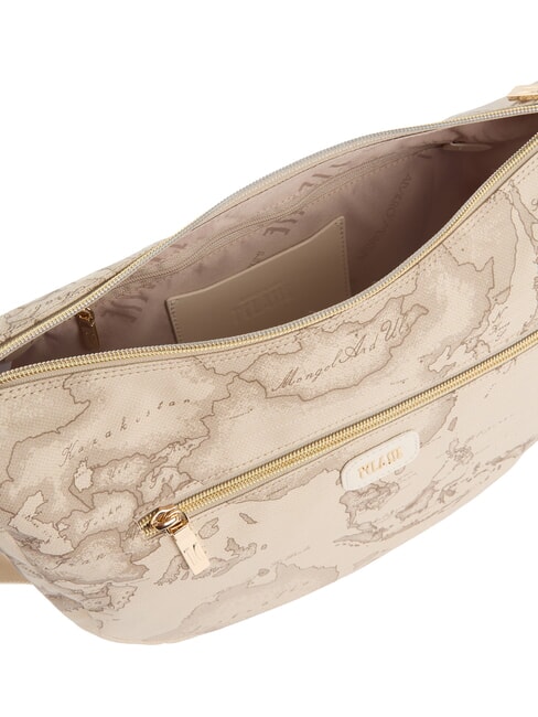 SOFT PETALS Geantă de umăr, medie rafie - Genți femei