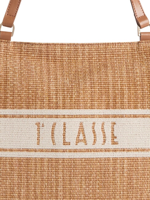 RAFIA COAST Sacoșă de cumpărături TUTUN - Genți femei