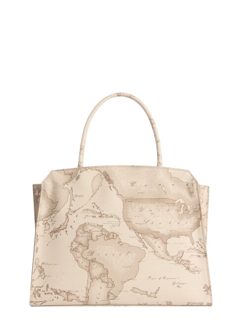 RITUAL GEO SAFARI Geantă de m&acirc;nă, cu curea de umăr rafie - Genți femei