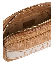 ALVIERO MARTINI PRIMA CLASSE RAFIA COAST Geantă de umăr mini TUTUN - Genți femei - 4