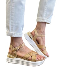 ALVIERO MARTINI PRIMA CLASSE GEO Sandale cu platformă NATURAL - Pantofi femei - 4