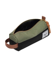 HERSCHEL SETTLEMENT Carcasa cu mana negru/trifoi cu patru foi/maro şa - Penare și accesorii - 2