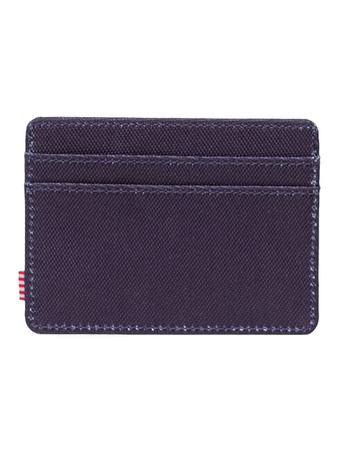 CHARLIE  Suport plat pentru card pruna perfectă - Portofele femei