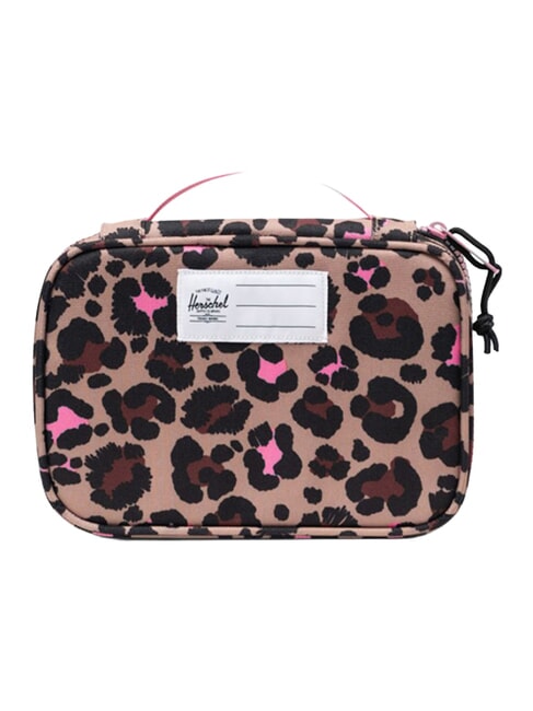 HERITAGE Penar cu m&acirc;ner m&acirc;zgălitură de leopard - Penare și accesorii