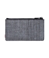 HERSCHEL OSCAR Portcard plat cu portofel pentru monede RAVEN CROSSHATCH - Portofele femei - 2