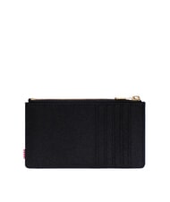 HERSCHEL OSCAR Portcard plat cu portofel pentru monede BLACK - Portofele femei - 2