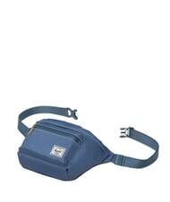 HERSCHEL POP QUIZ Borsetă cu buzunar miraj albastru/cusătură albă - Borsete de br&acirc;u - 3