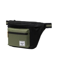 HERSCHEL POP QUIZ Borsetă cu buzunar trifoi negru/cu patru foi - Borsete de br&acirc;u - 2