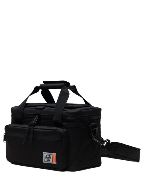 POP QUIZ Geantă de pr&acirc;nz cu curea de umăr BLACK - Husă pentru tabletă și organizator