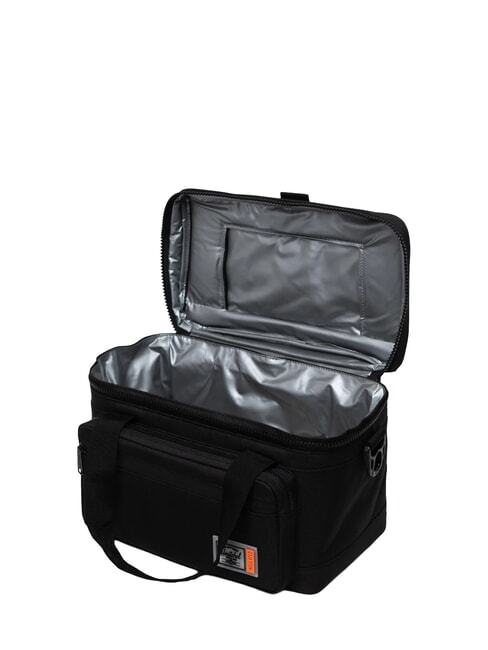 POP QUIZ Geantă de pr&acirc;nz cu curea de umăr BLACK - Husă pentru tabletă și organizator