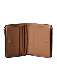 CALVIN KLEIN EMBOSSED LOGO Portofel mic nucă de cocos neagră/prăjită - Portofele femei - 2