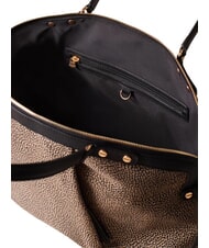 BORBONESE FRAME Geantă de portbagaj, cu curea de umăr OP / NATURAL / NEGRU - Genți femei - 4