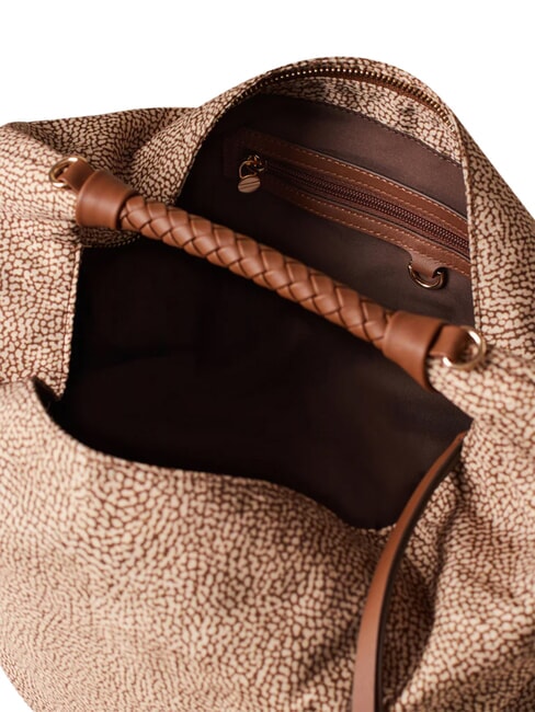 PLIE Geantă hobo medie beiger mare - Genți femei