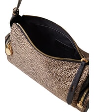 BORBONESE POCHE Geantă de umăr OP / NATURAL / NEGRU - Genți femei - 4