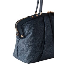 BORBONESE FRAME Geantă de portbagaj, cu curea de umăr albastru lapislazuli - Genți femei - 5