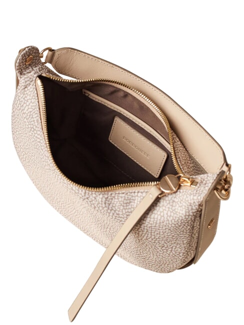 FRAME Geantă hobo, mini, geantă de umăr nisip - Genți femei