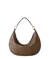 BORBONESE FRAME Geantă de umăr OP / NATURAL / NEGRU - Genți femei - 2