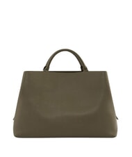 ARMANI EXCHANGE NICOLE Geantă de m&acirc;nă cu buzunar și curea de umăr savană - Genți femei - 3