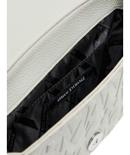 ARMANI EXCHANGE A|X CHARM Geantă de umăr mini aproape alb - Genți femei - 4
