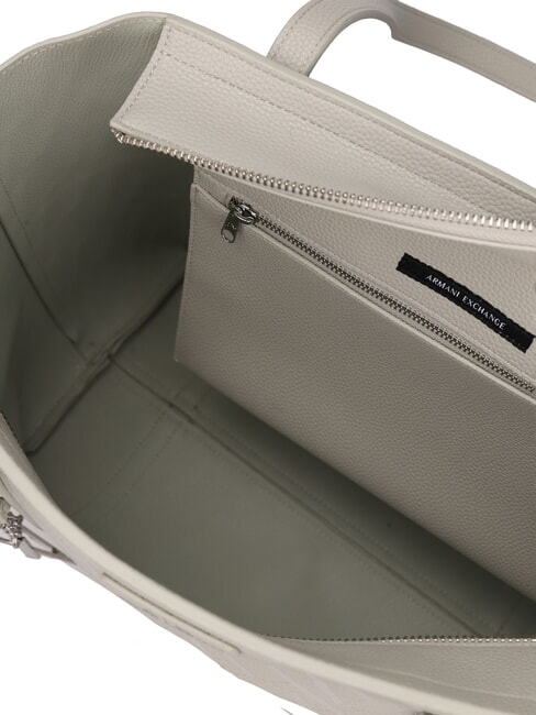 SILVYE MONOGRAM Geantă de cumpărături de umăr bate verde / bate verde - Genți femei