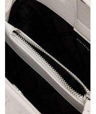 ARMANI EXCHANGE A|X CHARM Geantă mini cu curea de umăr aproape alb - Genți femei - 4