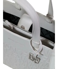 ARMANI EXCHANGE LIZ  Geantă de m&acirc;nă, cu curea de umăr aproape alb - Genți femei - 5