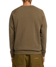 TIMBERLAND ER BASIC REGULAR Hanorac cu g&acirc;t crew frunze verde-cassel păm&acirc;nt - hanorace - 2