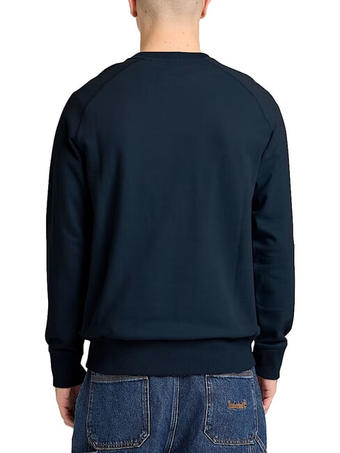 ER BASIC REGULAR Hanorac cu g&acirc;t crew safir &icirc;nchis/denim &icirc;nchis - hanorace