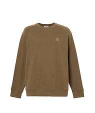 TIMBERLAND ER BASIC REGULAR Hanorac cu g&acirc;t crew frunze verde-cassel păm&acirc;nt - hanorace - 3