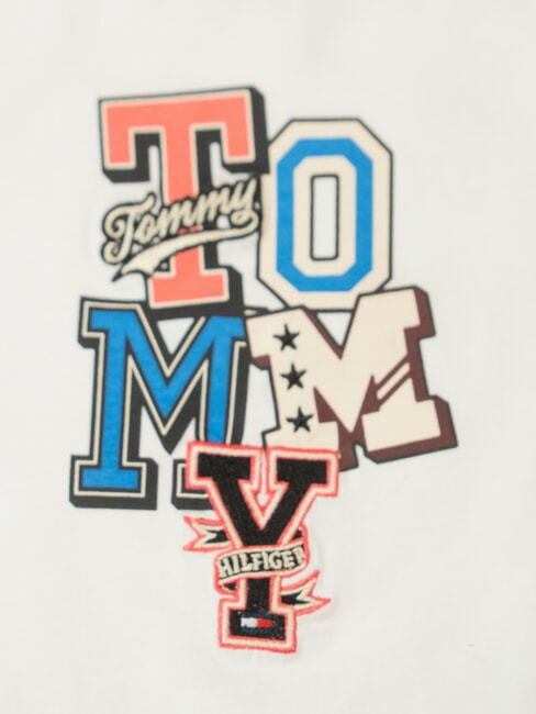 TH KIDS Tricou de bumbac alb - Tricou copil