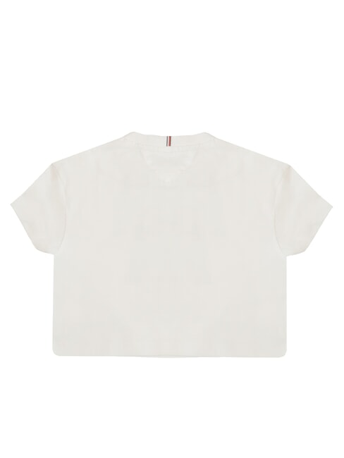 TH KIDS Tricou de bumbac alb - Tricou copil
