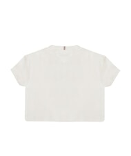 TOMMY HILFIGER TH KIDS Tricou de bumbac alb - Tricou copil - 3