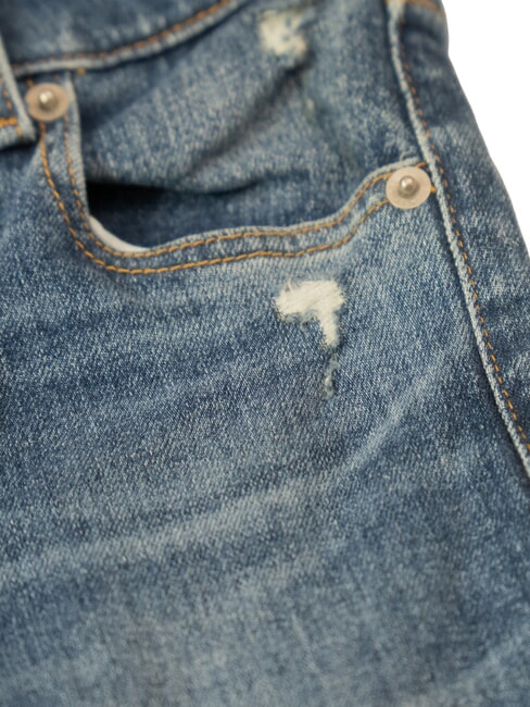 TH KIDS Blugi pentru copii albastru-vărginit - Pantaloni pentru copii