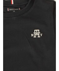 TOMMY HILFIGER TH KIDS Hanorac de bumbac cerul deșertului - Salopete și ținute pentru bebeluși - 2