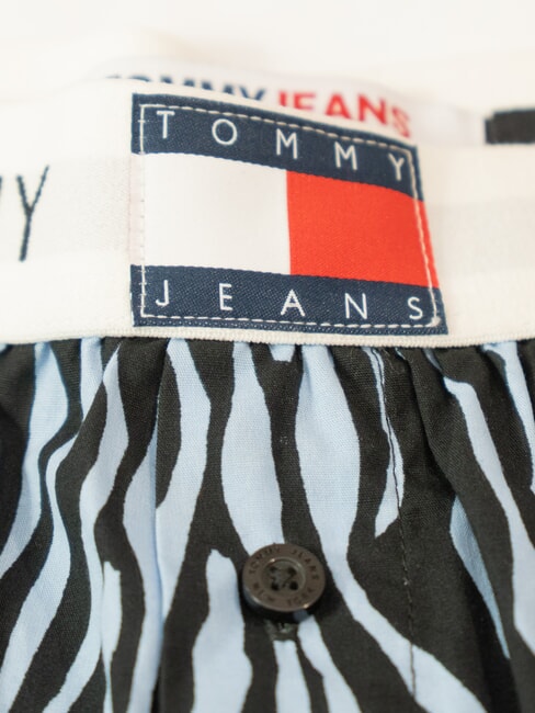 TH Pijama albastru cham / tj zebra aop - Slip pentru femei