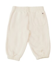 TOMMY HILFIGER TH KIDS Pantaloni de trening alb antic - Pantaloni pentru copii - 3