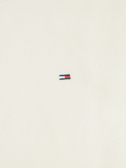 TH Pulover cu guler rotund și imprimeu fagure fildeş - Pulovere pentru bărbați