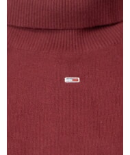 TOMMY HILFIGER TH JEANS Pulover cu guler &icirc;nalt - Pulovere pentru femei
