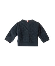 TOMMY HILFIGER TH KIDS Cardigan din bumbac cerul deșertului - Pulovere pentru copii - 3