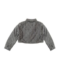 TOMMY HILFIGER TH KIDS Jachetă pentru fete negru spălat - Jachete pentru copii - 3