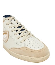 BLAUER MURRAY Adidași alb/bleumarin - Pantofi bărbați - 5